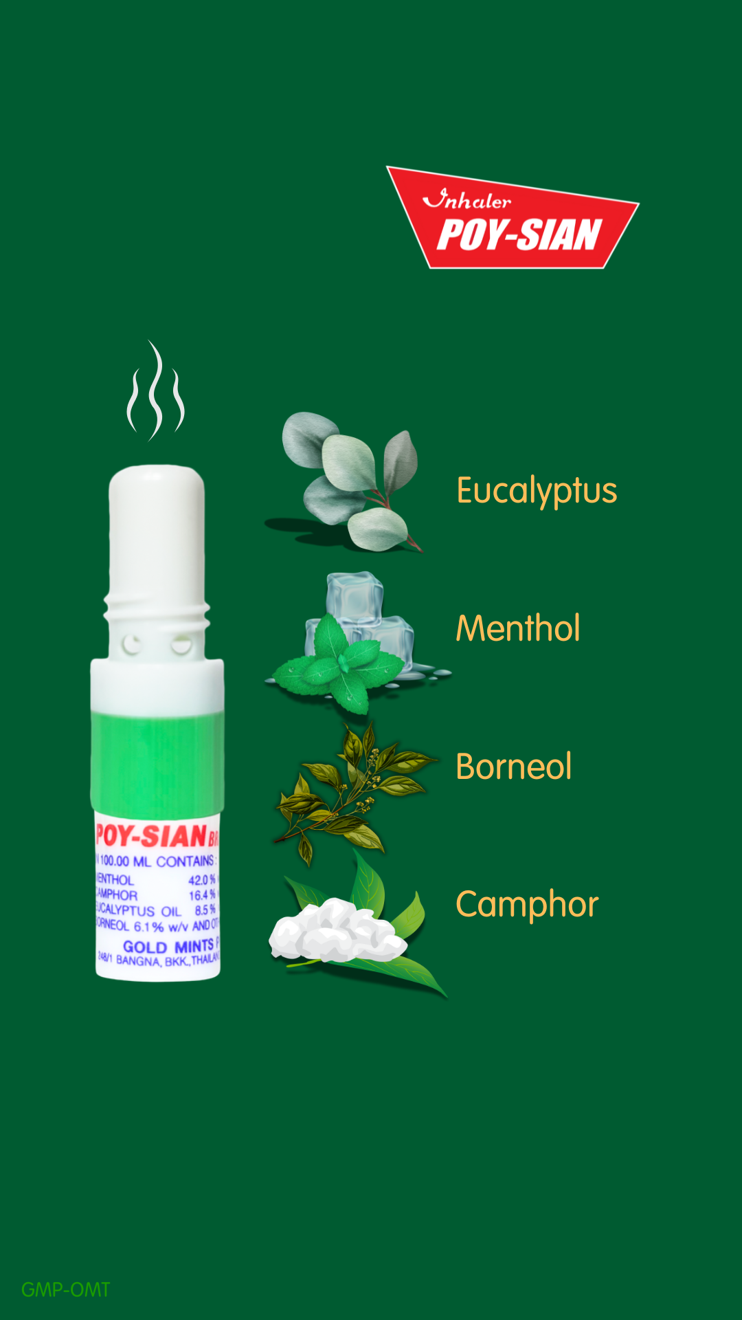 Poy Sian 2-in-1 Inhaler and Liniment (Pack of 3) | Shopee Philippines
