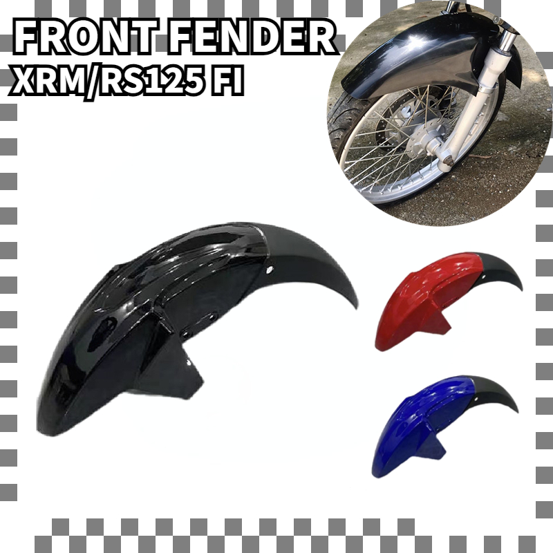 COD Front Fender for XRM/RS125 FI HONDA Front Mudguard 2 Tone ...