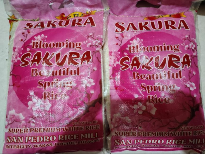 BROWN RICE AND SAKURA RICE 5KGS PACK. | Shopee Philippines