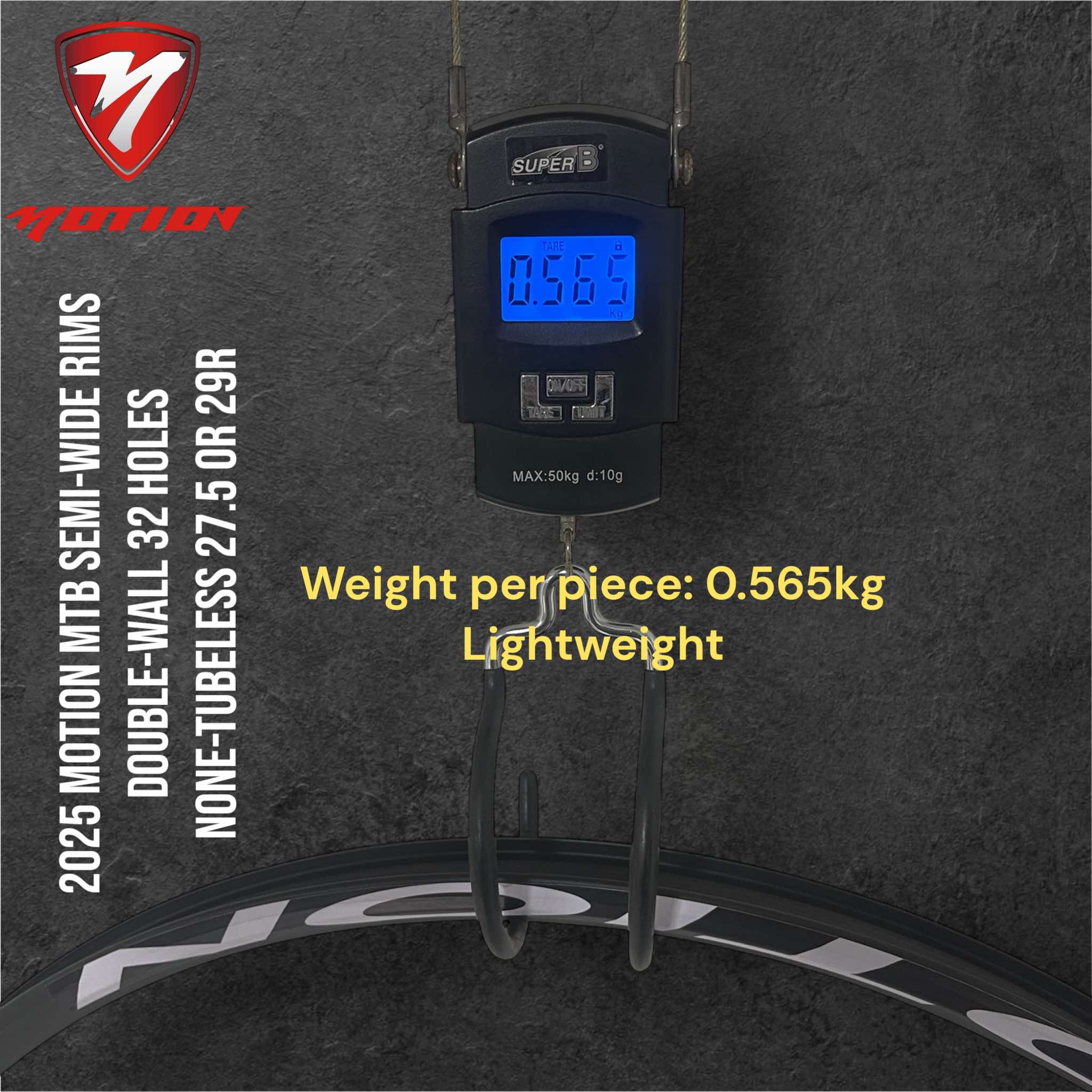 PRO AGENT X 2025 MOTION RIMS SEMI-WIDE MTB 27.5 AND 29R 36H FULL ALLOY ...
