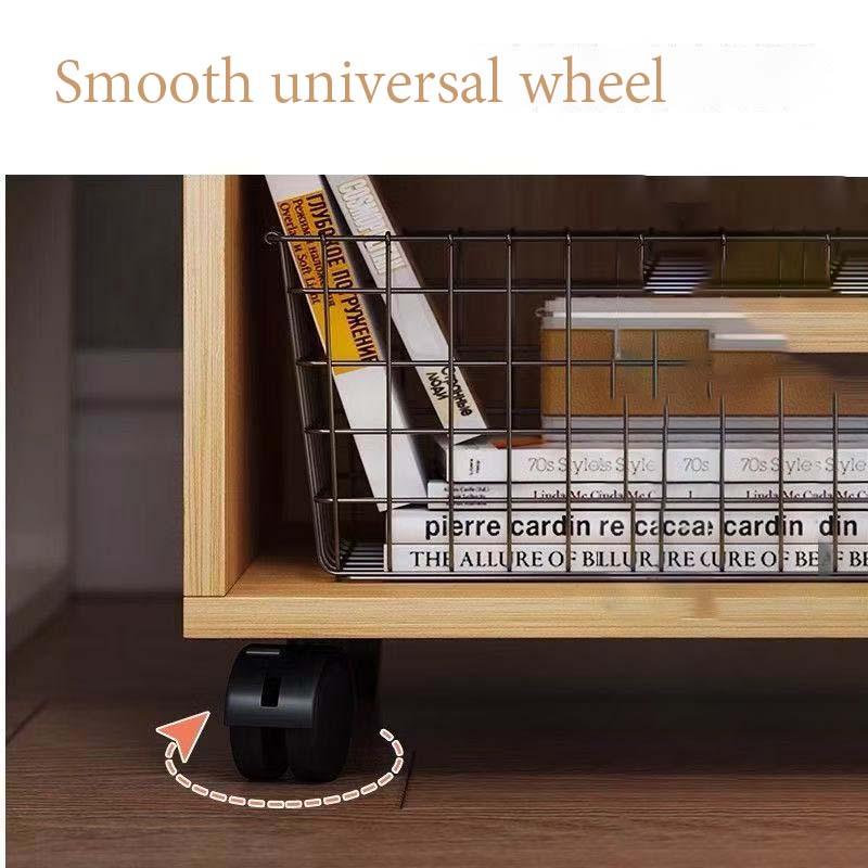 Book shelf organizer table book shelf under table shelf movable desk ...