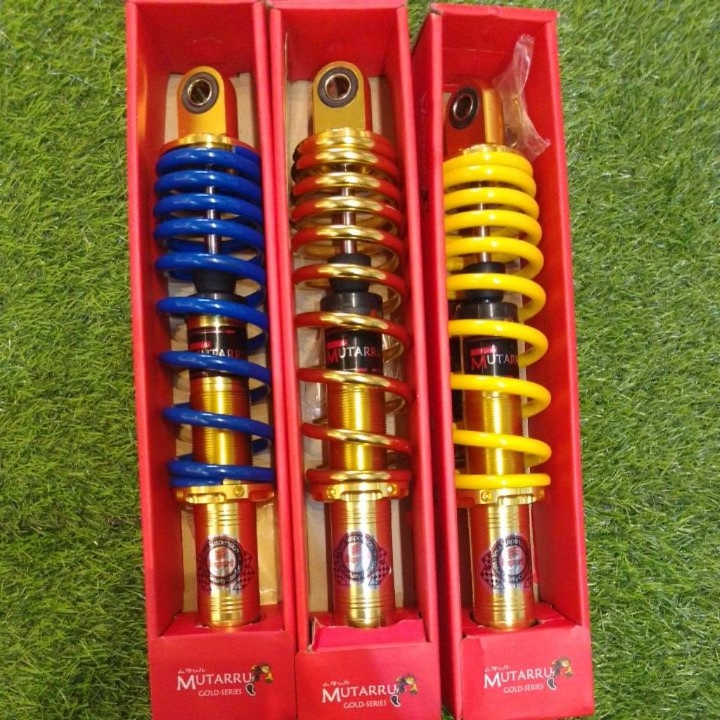MUTARRU GOLDEN SERIES REAR SHOCK FOR CLICK 125/150 | Shopee Philippines