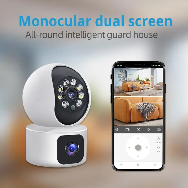 BUY 1 TAKE 1 V380 Pro 1080P HD CCTV Camera Connect Cellphone Dual Lens ...