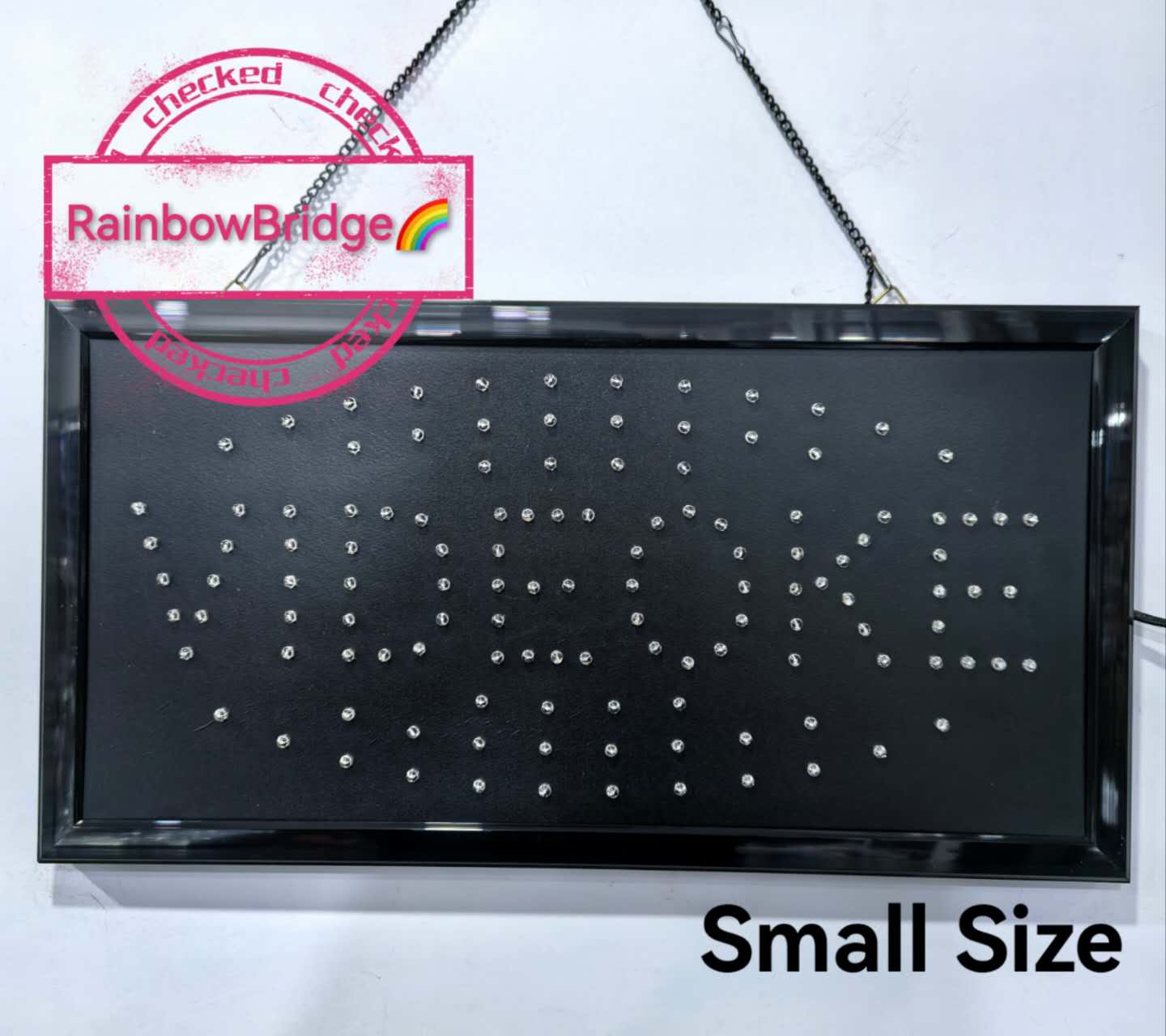 VIDEOKE - RAINBOW BRIDGE LED SIGNAGE (New - Small - Large) #SIZE: W48cm ...