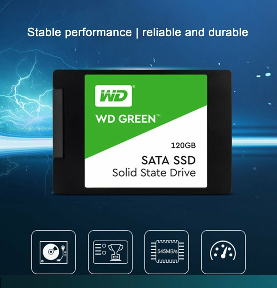 Western Digital WD BLUE 500GB/1TB WD SSD 2.5 Inch 6 Gb/s 3D NAND SATA3 ...