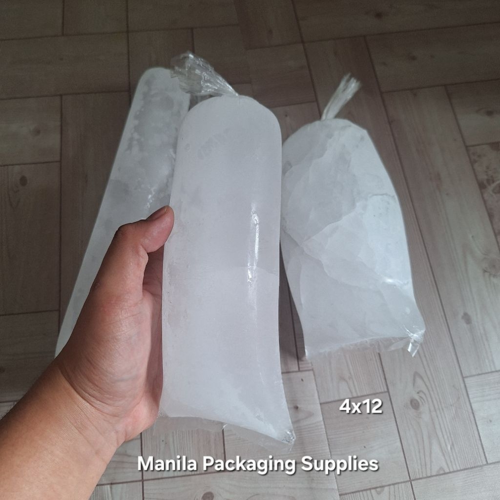 [100 pcs] Triple Hat Patok sa tibay ice water plastic bag | Shopee ...