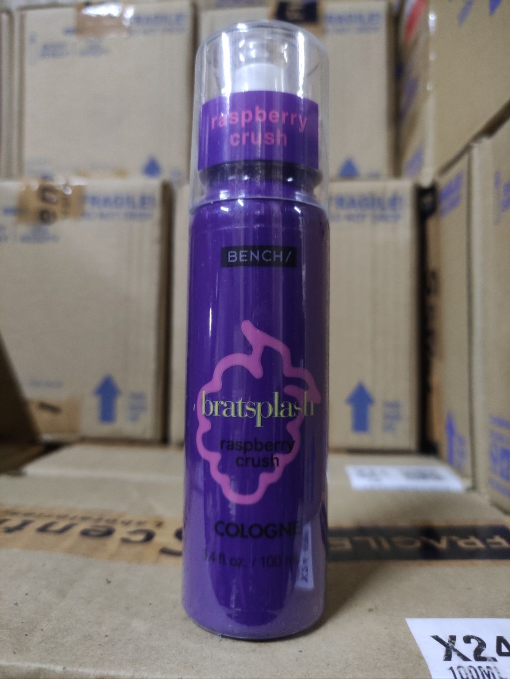 bratsplash body spray 50ml , 100ml (strewberry shake, raspberry crush ...