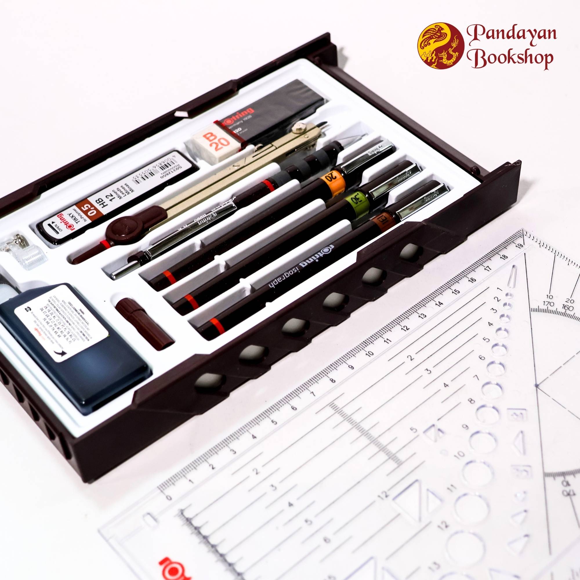 rOtring Technical Drawing Pen College Set 10CT | Shopee Philippines