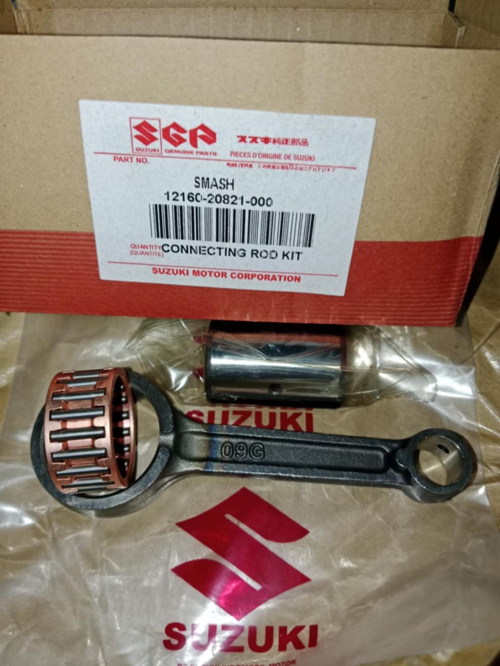 SMASH CONNECTING ROD KIT SUZUKI GENUINE | Shopee Philippines