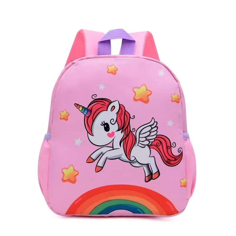 JS #Cute Cartoon Character Kids Backpack for New Pattern Backpack Zoo ...