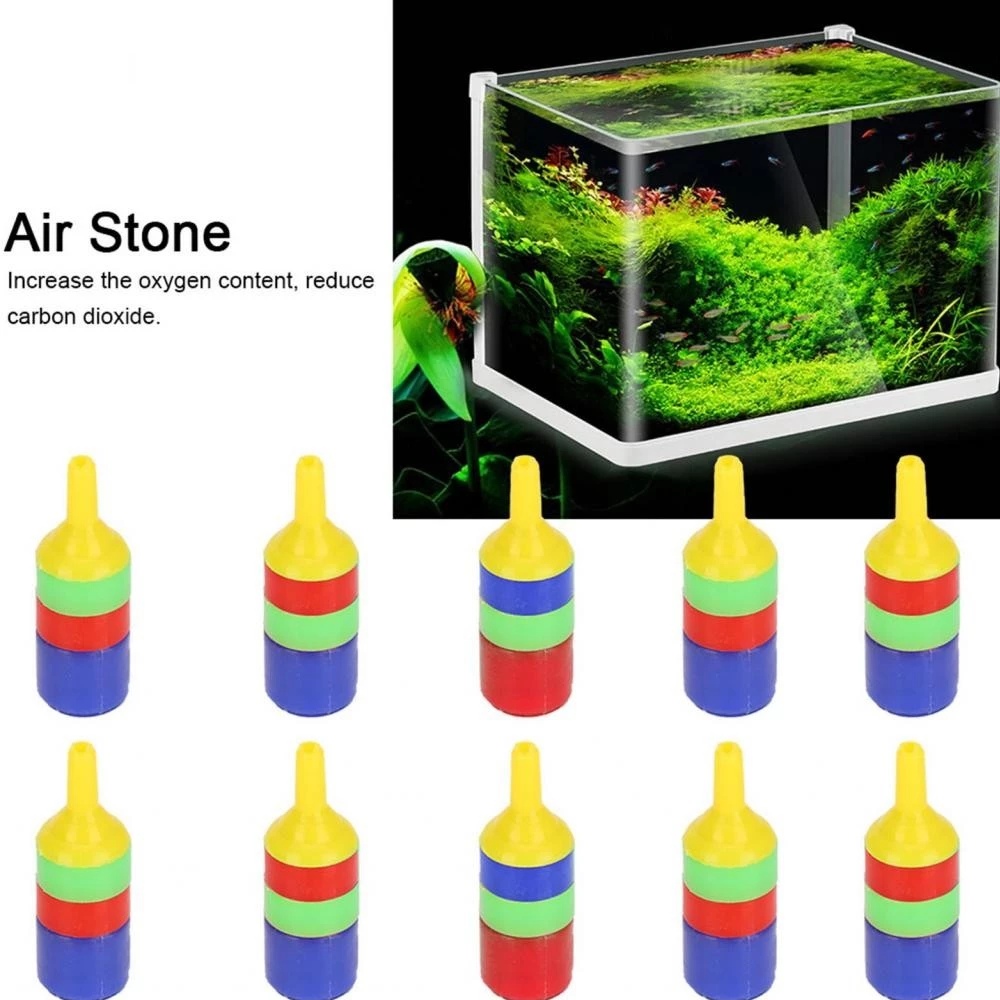 Plastic Detachable Air Stone for Aquarium Air Pump - Stone Bubbler ...