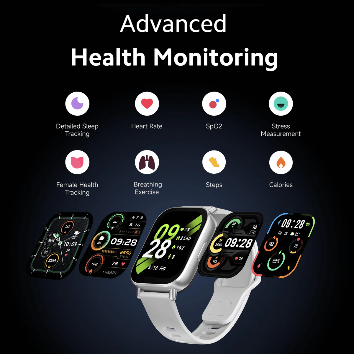 Xiaomi Redmi Watch 5 Active 2inch LCD Display Clear Calling 5ATM ...