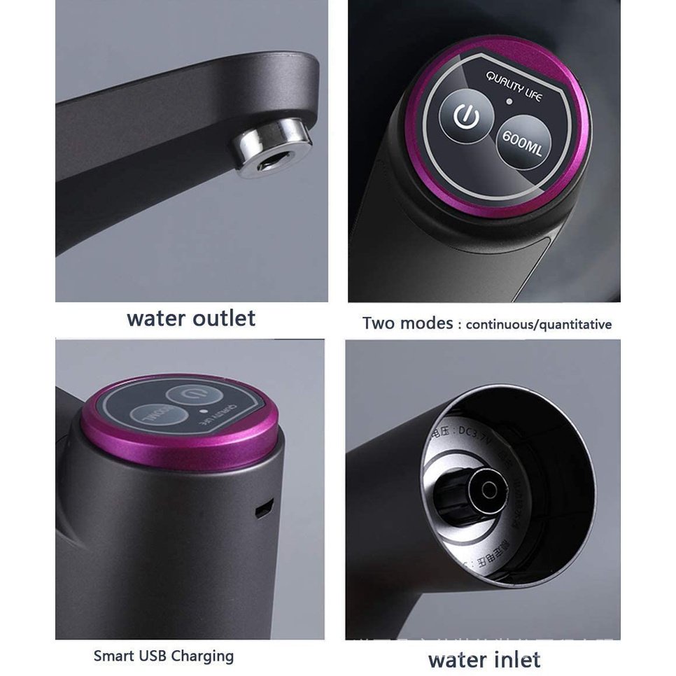 Home Touch Control Electric Water Dispenser USB Charging Automatic