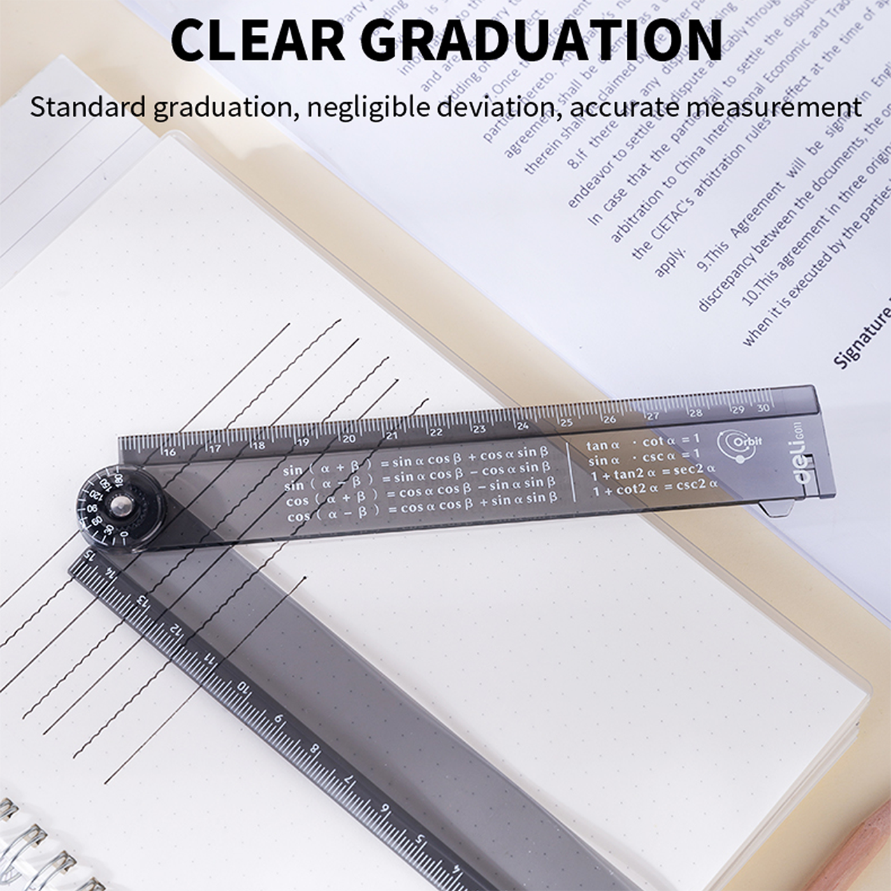 Deli Folding Ruler EG01102 1Pc Durable 15cm 30cm | Shopee Philippines