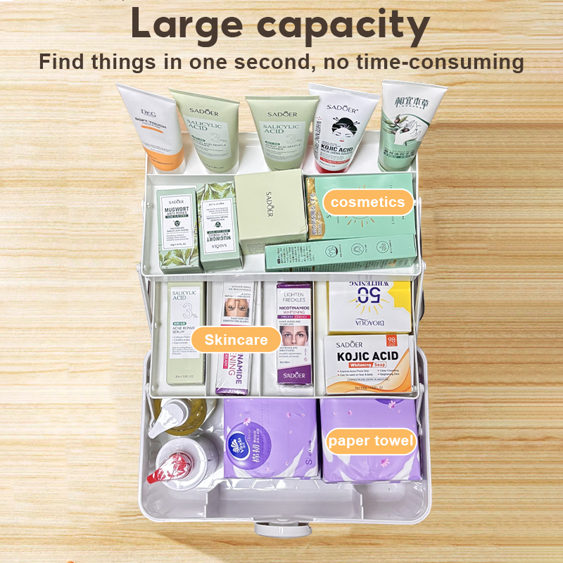 CHIT Multi-layer Medicine Organizer Box Big Family Frist Aid Kit ...