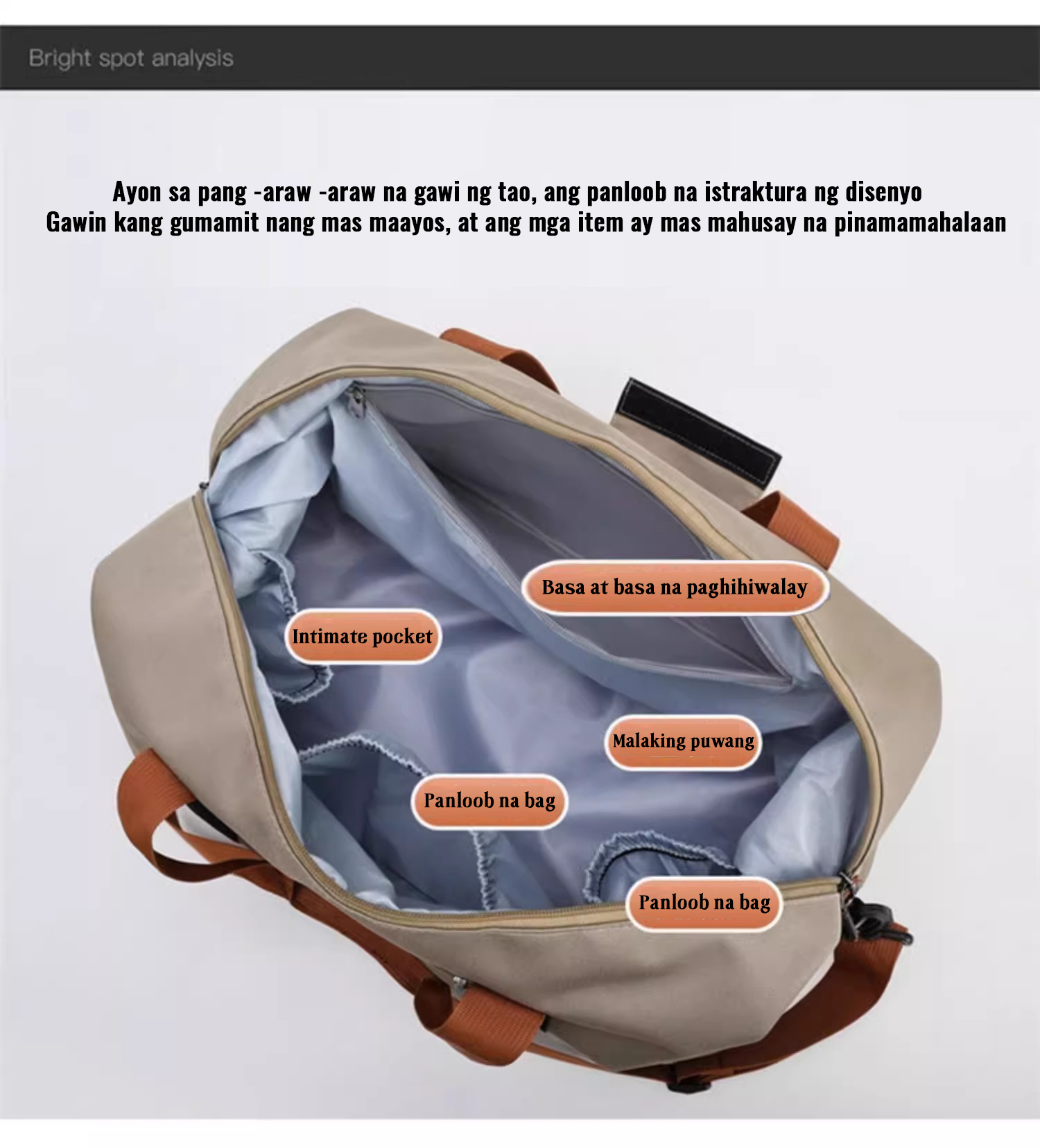 YOYO Travel Bag Women Men Korean Large Capacity Duffle Gym Sports ...