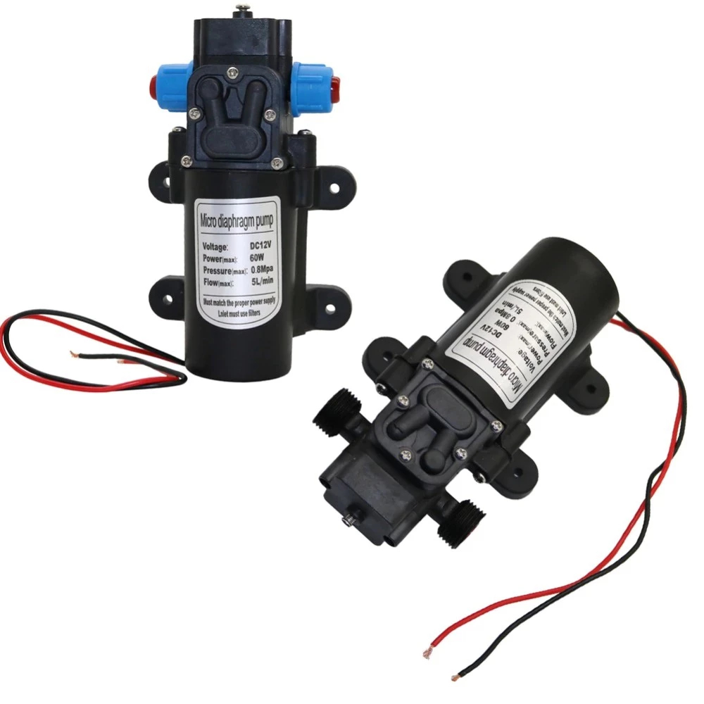 Mini Micro Diaphragm High Pressure Self Priming Water Pump Switch ...