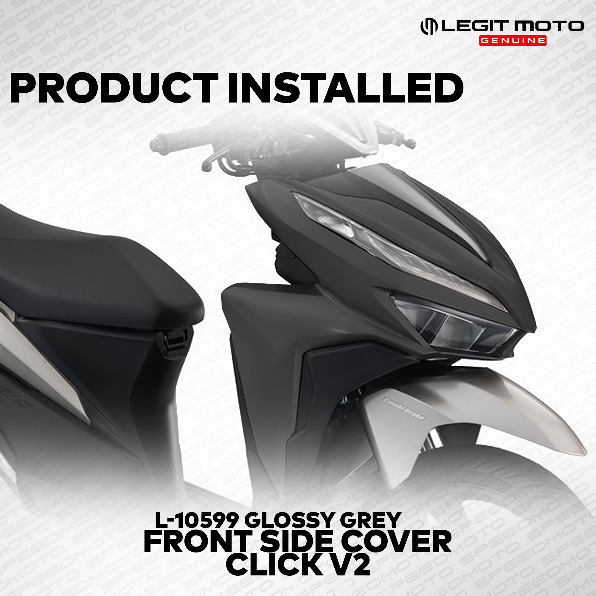 LEGITMOTO HONDA CLICK V2 FRONT SIDE COVER FOR HONDA CLICK V2 GAME ...