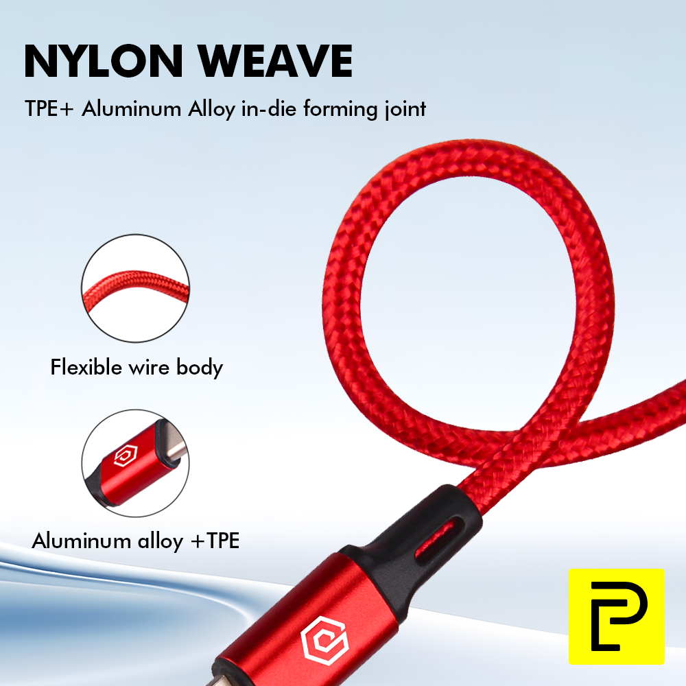 Popcorn 3 in 1 Durable Cable 3.1A Multiple Fast Charging USB to Micro ...