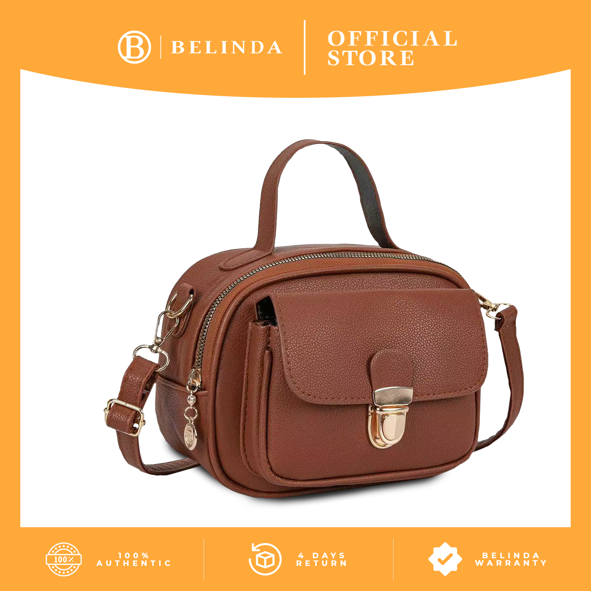 Bellezza Round Bottom 2 Sling Bag