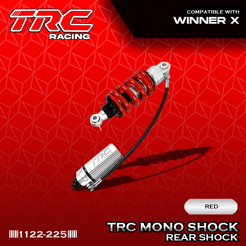 TRC Racing CNC Mono Shock Fully Adjustable 225mm for WINNER X 1122-225 ...