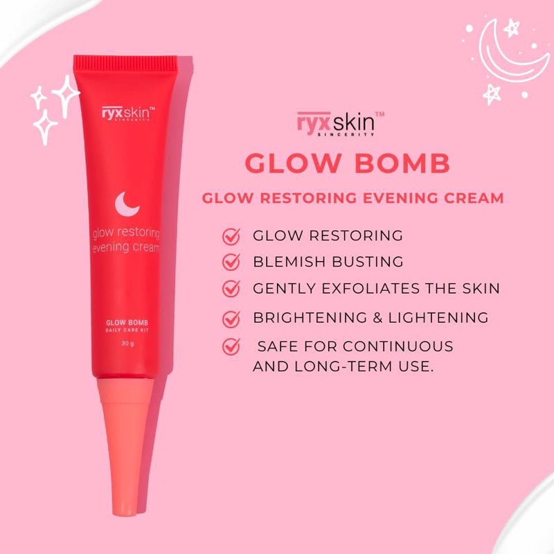 Ryx GLOW BOMB (OG Clear Bomb) - RyxSkin Rejuvenating & Exfoliating Set ...