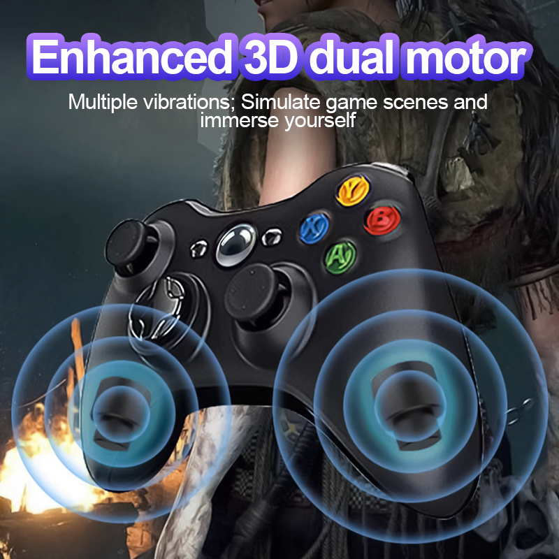 USB Wired Game Controller For Xbox 360 Console Joypad For Win 7/8/10 PC ...