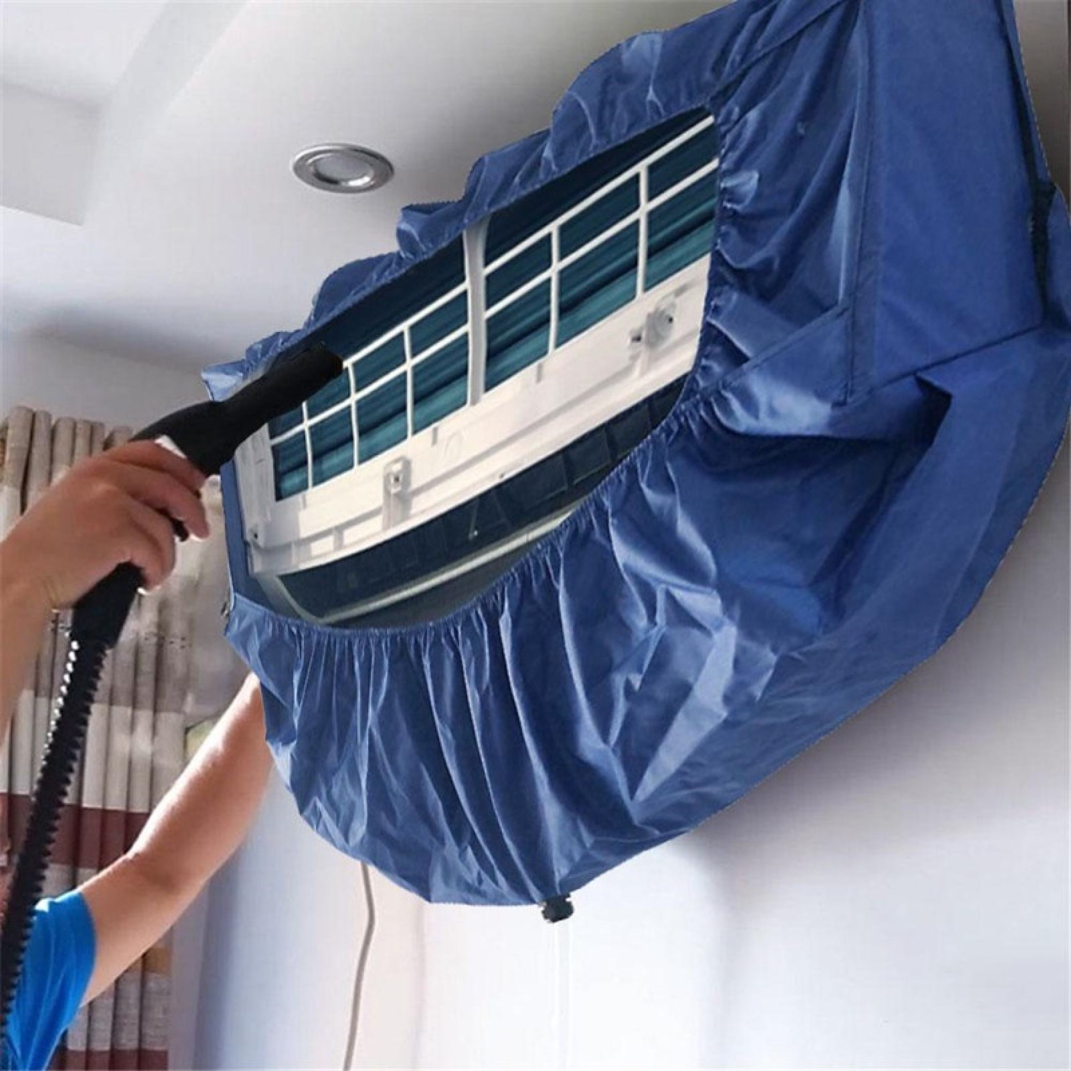 Split type aircon cleaning cover double waterproof layer Aircon ...