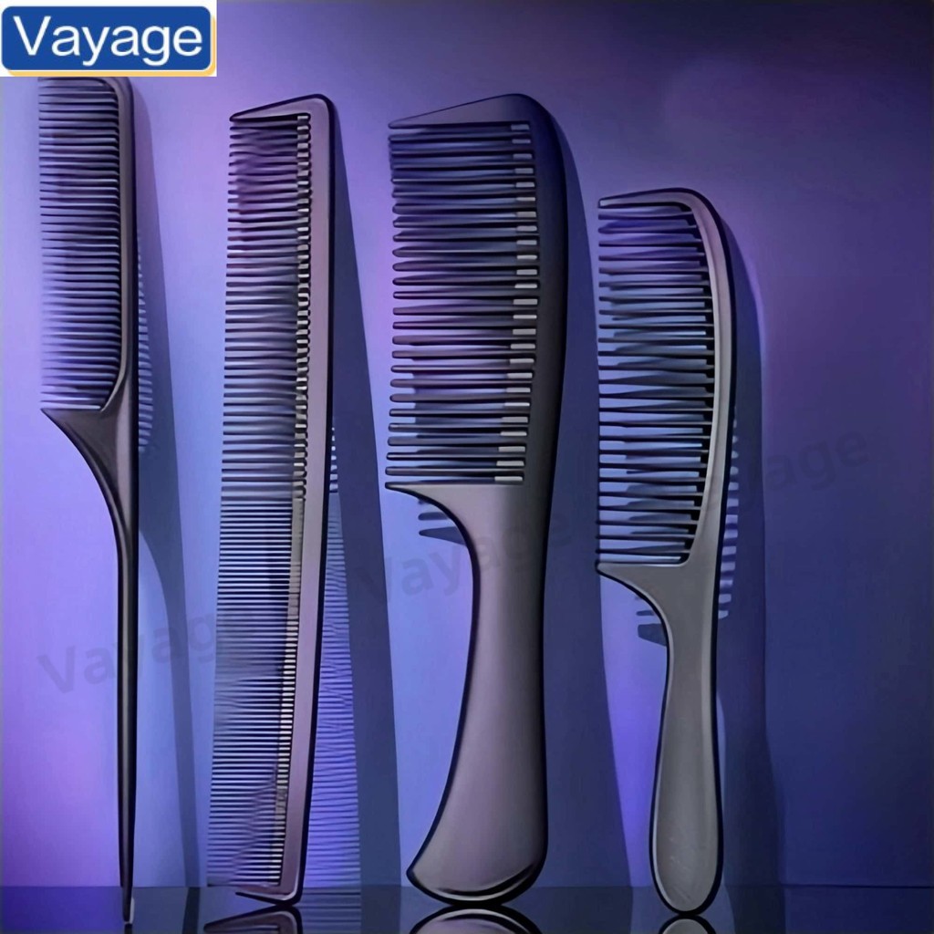 Salon Carbon Fiber Hair Comb Pointed Tail Combs for Hair Stylist Anti ...