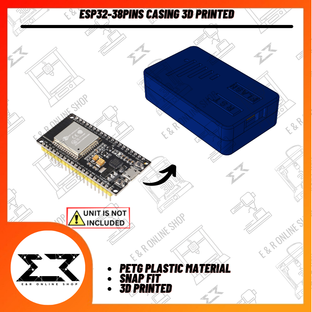 ESP32 - 38 Pins Casing 3D Printed | Shopee Philippines