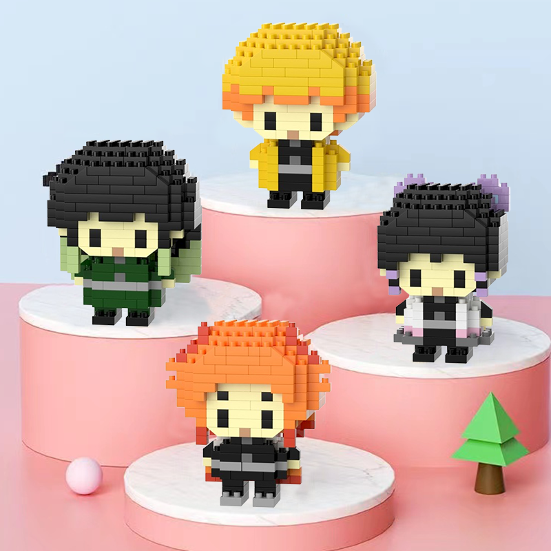 【DUZ】Demon Slayer Building Blocks Small Particles Cartoon Anime ...