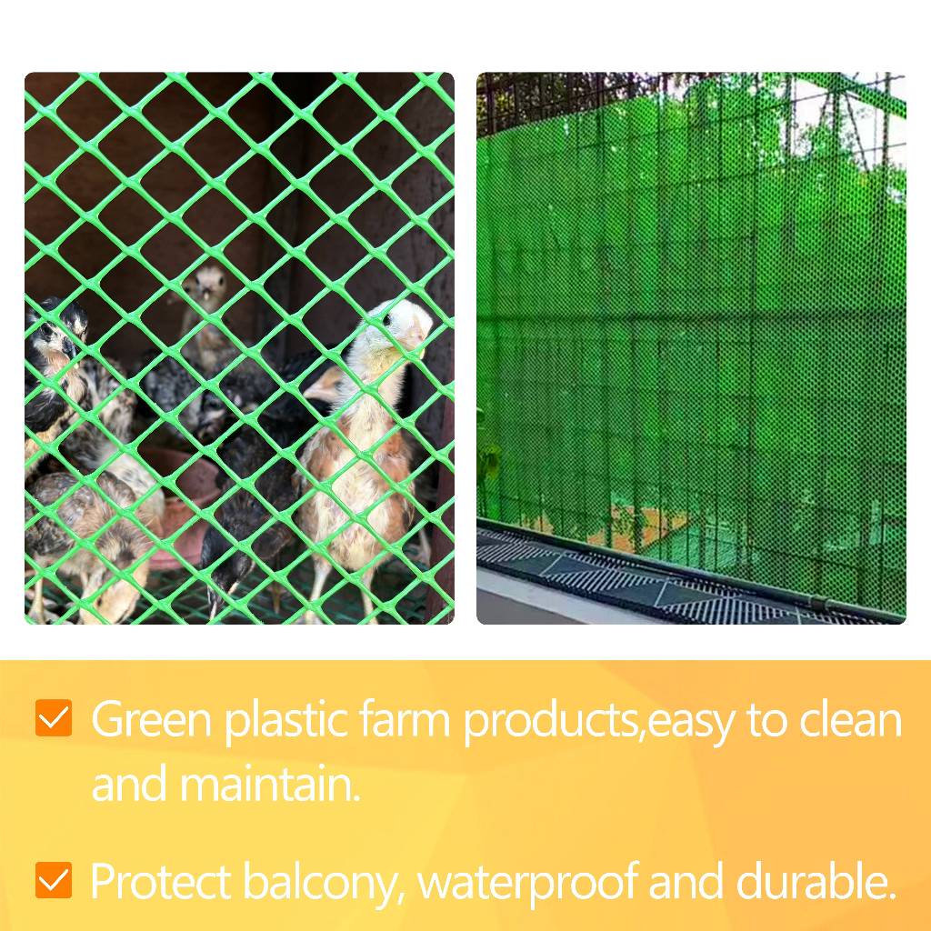 Plastic Screen Wire Mesh (Per Meter) for Chicken Coop & Garden Fence ...