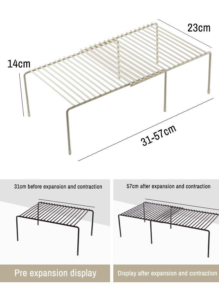 Kitchen Seasoning Rack Interlayer Shelf Kitchen Dish Rack Iron Rack ...