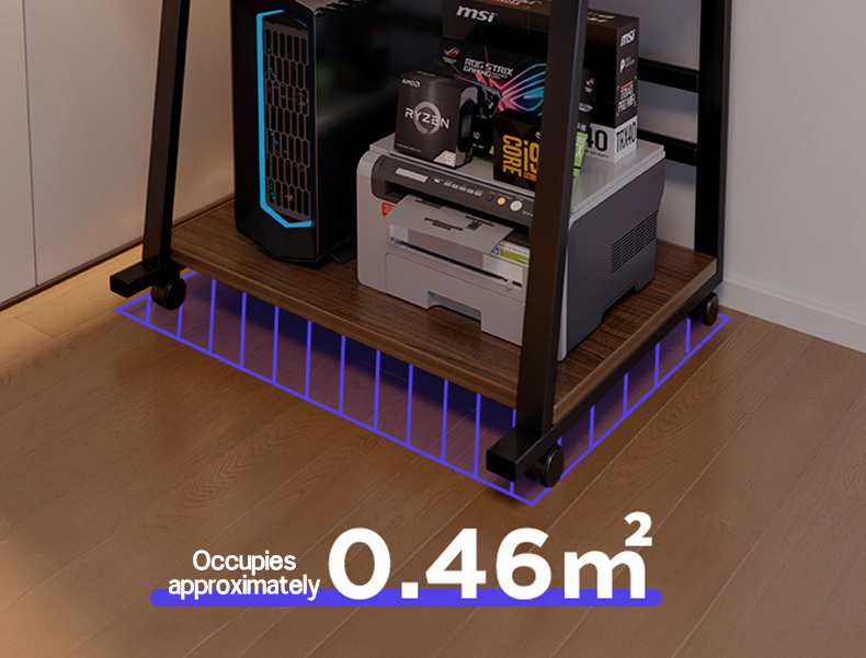 Household Portable Desktop Movable With Wheels/Computer Desk/Study Desk ...