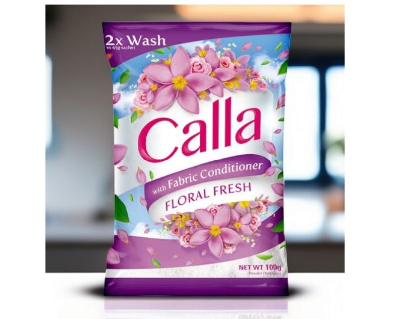 CALLA DETERGENT POWDER 100G 6PCS | Shopee Philippines