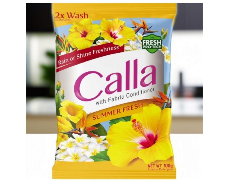 CALLA DETERGENT POWDER 100G 6PCS | Shopee Philippines