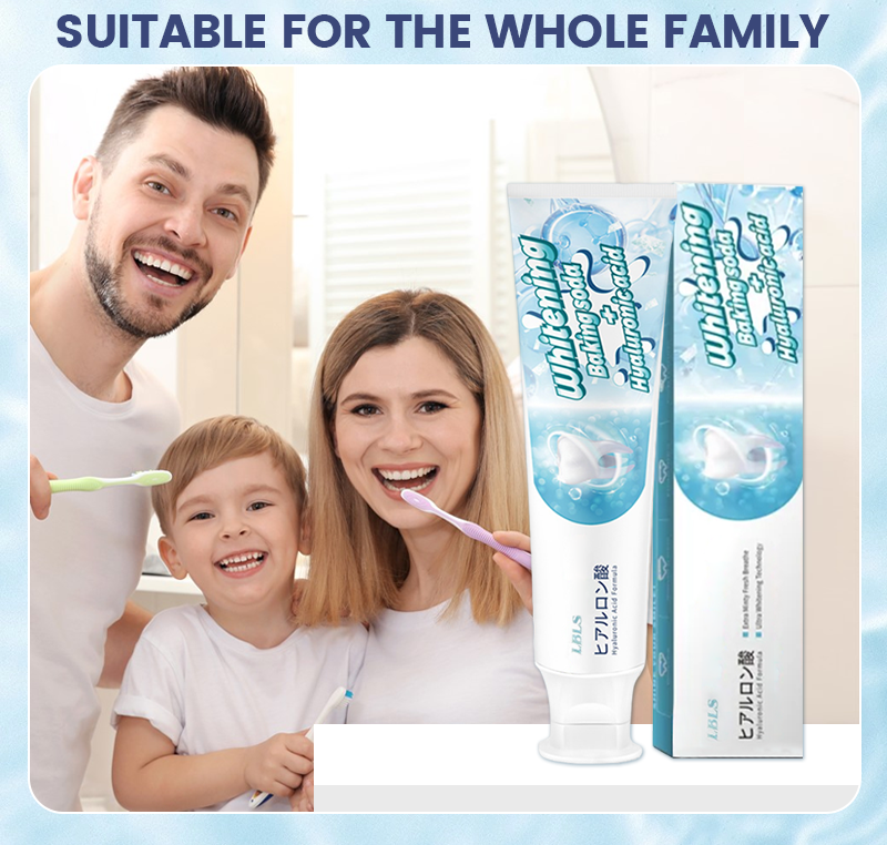 Buy 1 Take 2 Whitening Toothpaste Peppermint Food Graded Family Baking ...