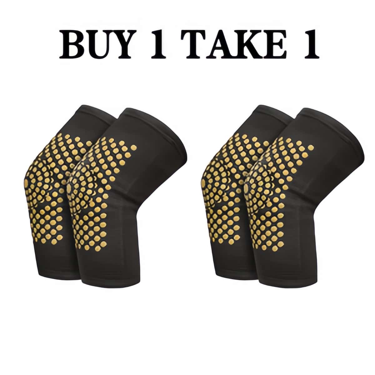 2Pcs Self Heating Knee Pads Relieve Pain Improve Blood Circulation ...