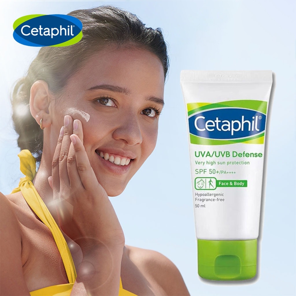 Cetaphil Hypoallergenic Sunscreen UVA for Face and Body | Shopee ...
