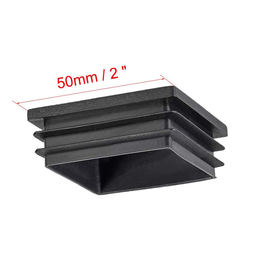 1pcs Plastic Footing Square Rectangular Tube Plastic Footing | Shopee ...