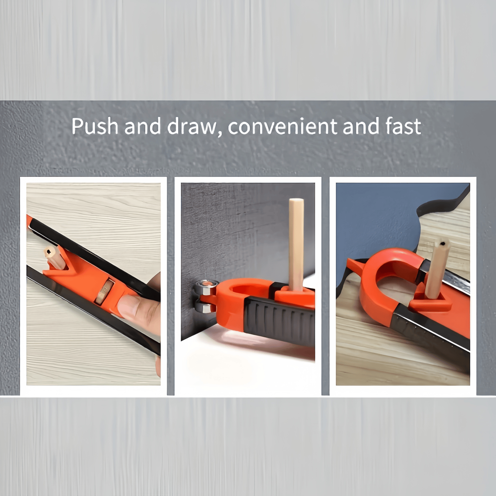 1pc Woodworking Measurement Tool Set-Profile Scribing Ruler With Lock ...
