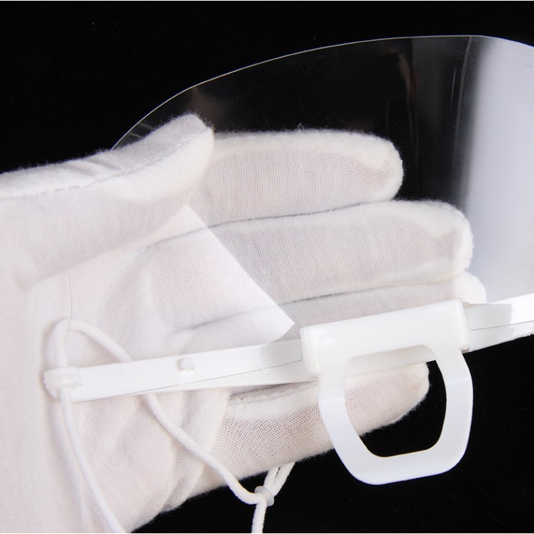 10pcs Chef Mask Mouth Guard Spit Shield Restaurant Catering Anti Fog ...