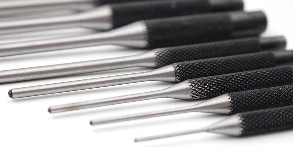 9-Piece Set-Up Punch Round Punch Pieces Roll Pin Punch Set Tool Bolt ...