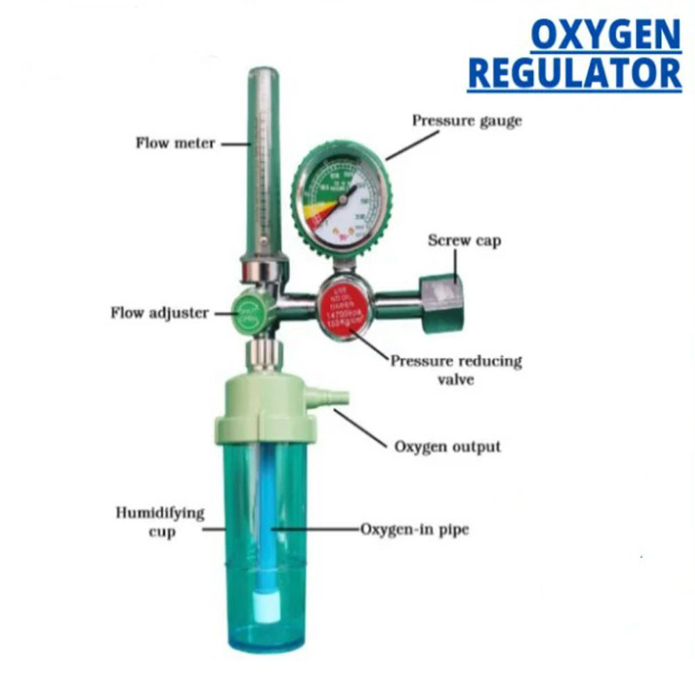 Partners Oxygen Regulator (with Oxygen Cannula and Wrench) | Shopee ...