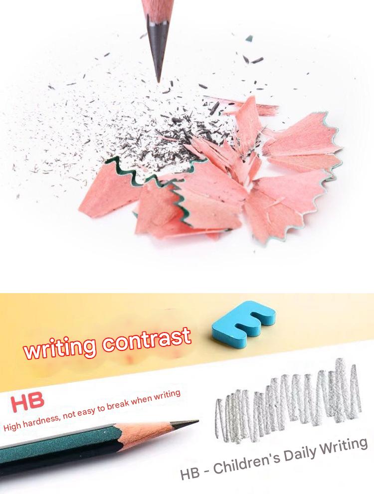 10pcs HB/2B pencils for sketching exams, drawing, wooden pencils for ...