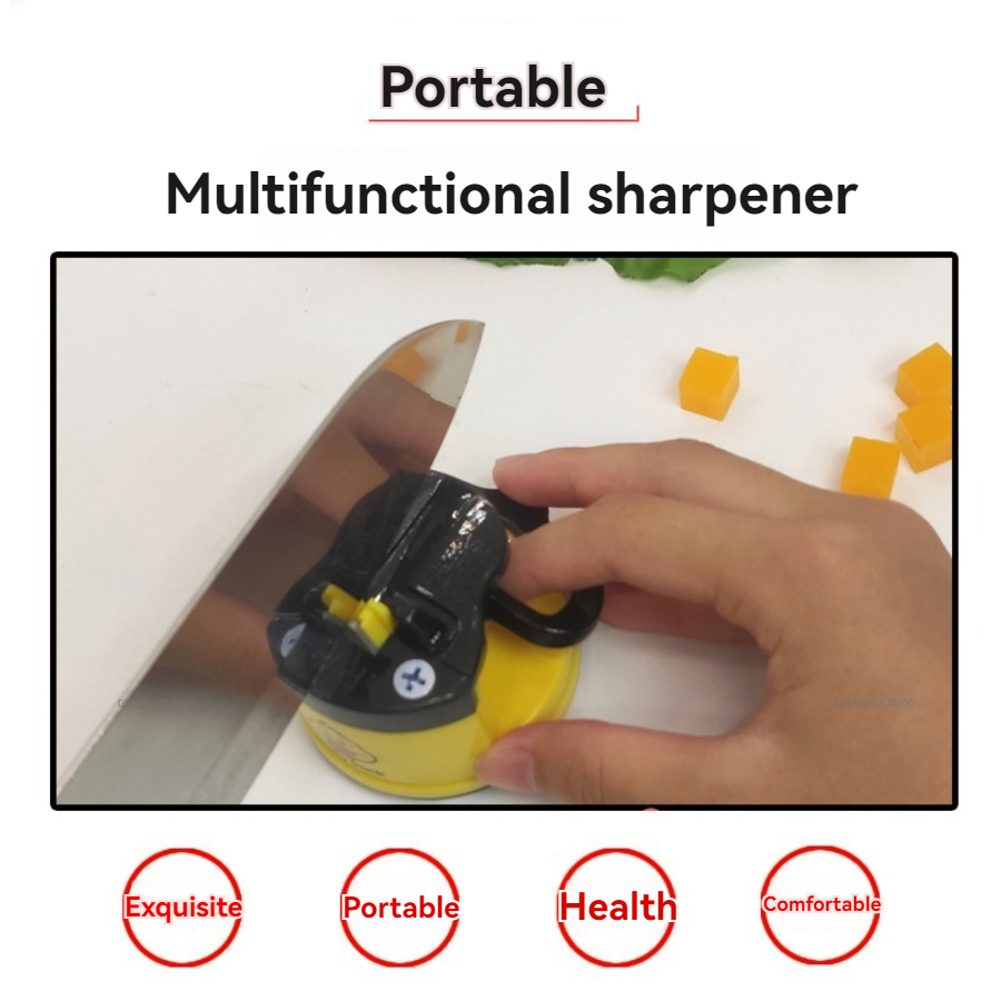 Knife Sharpener Little Yellow Duck Suction Cup Knife Sharpener Kitch ...