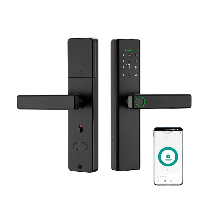 Five In One Intelligent Lock Fingerprint Lock Touch Screen Password ...