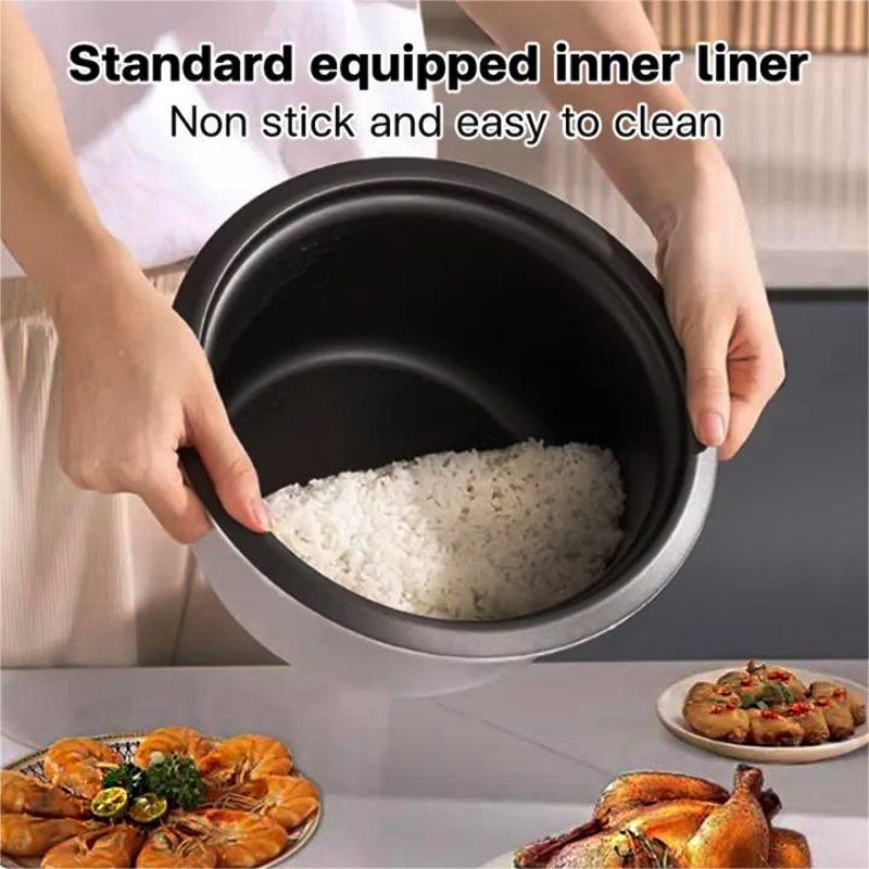 Home Rice Cooker 2L 3L 4L Rice Cooker Household Multi-Function Aluminum ...