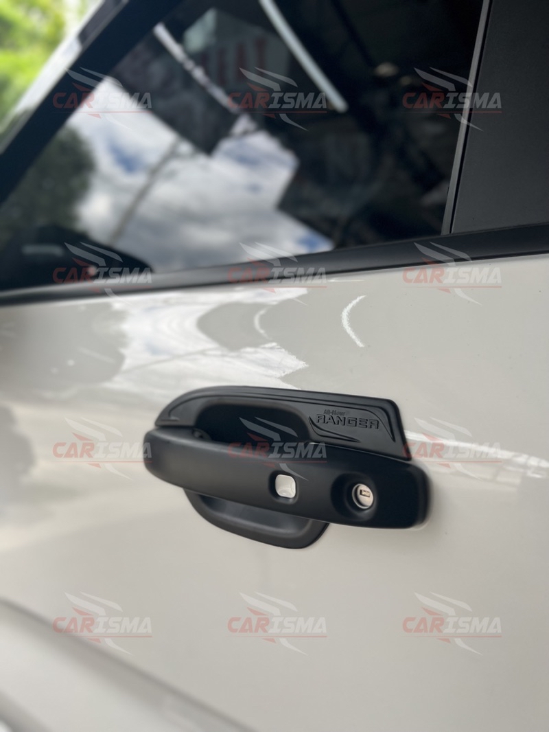 NEXT GENERATION FORD RANGER 2023-2025 GARNISH SET MATTE BLACK 4X2 4X4 ...