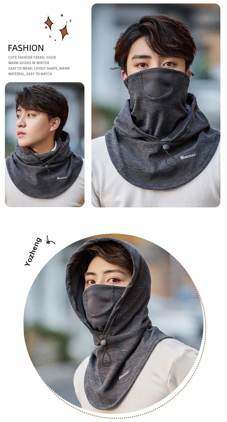 Motorcycle Balaclava full face mask 3-in-1 Outdoor Uv Resistant ...